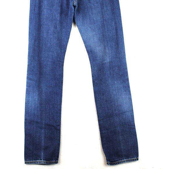 X2 Womens Size 2 Skinny Leg W01 Ultra Low Rise Embroidered Pockets Denim Jeans - Picture 8 of 11